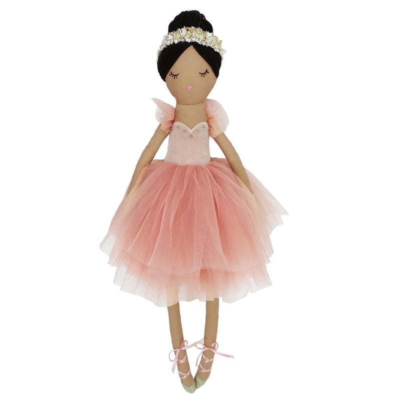 MON AMI Juliet The Prima Ballerina 22Inch Stuffed Doll for Girls Soft Ballerina Plush Doll Elegant Playtime Companion Charming Nursery Bedroom Dcor Plush Gift for All Ages - Image 2