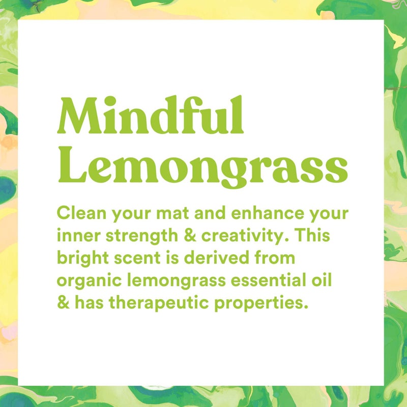 ASUTRA Yoga Mat Cleaner Spray (Mindful Lemongrass), 4 fl oz - No Slippery Residue, Organic Essential Oils Deep-Cleansing for Fitness Gear & Gym Equipment, Microfiber Towel Included - Image 3