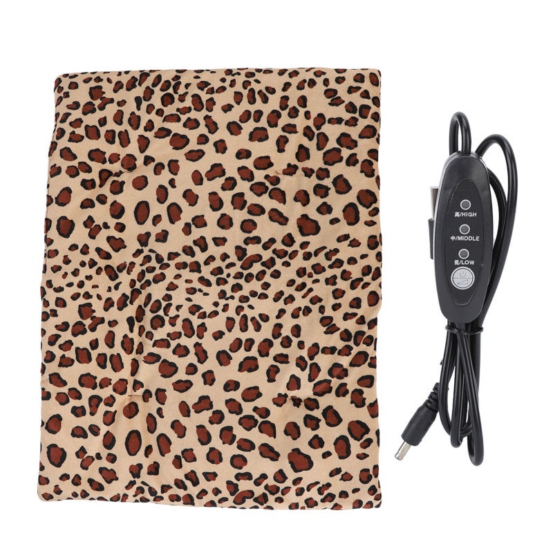 Usb Heating Pad: 3 Speed Temperature Adjustment, Warm Breathable Fabric, Washable Portable Heating Pad - Foldable Pet Warmer for Home Office, Winter Comfort, Small Pets And Stomach Warming - Image 1