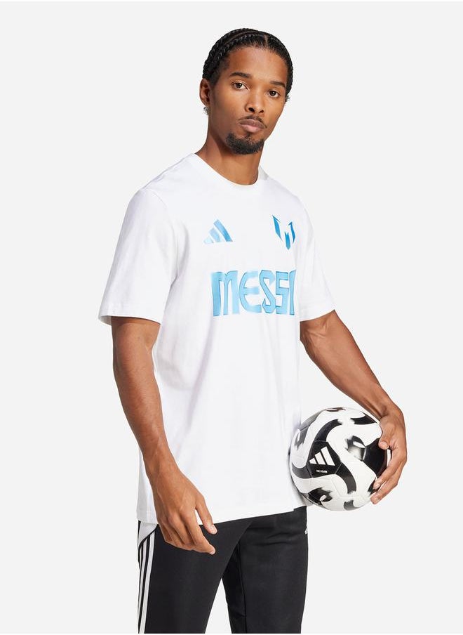 Adidas - Messi Name and Number Graphic T-Shirt - Image 1