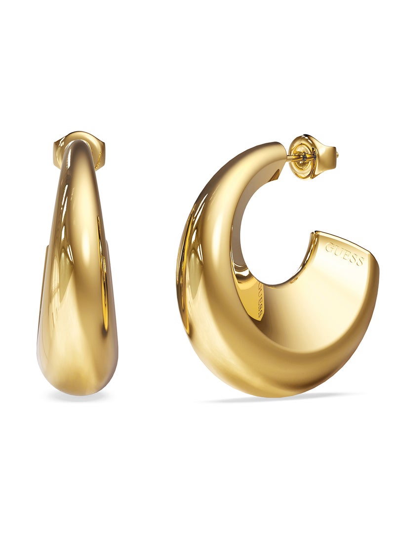 GUESS Berbera Non-Logo Earrings