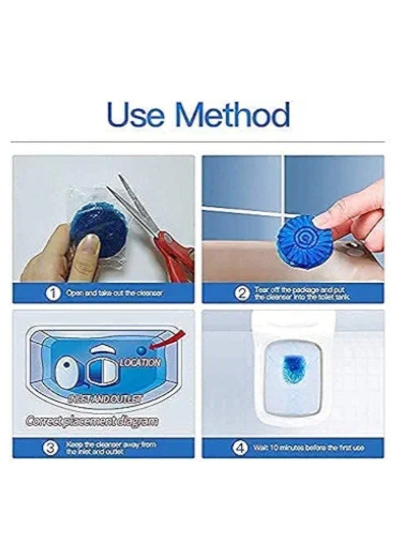 Amazing Bathroom Sanitizing Tablets Packet with 4 capsules