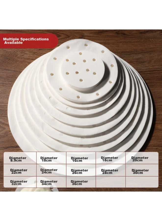 MAX COOK Maxcook Steamer Paper, Dumpling Liner, Steamed Bun Paper, Steamer Rack Paper, Disposable, 100 Sheets, Diameter 36cm, Mcpj3638 - Image 5