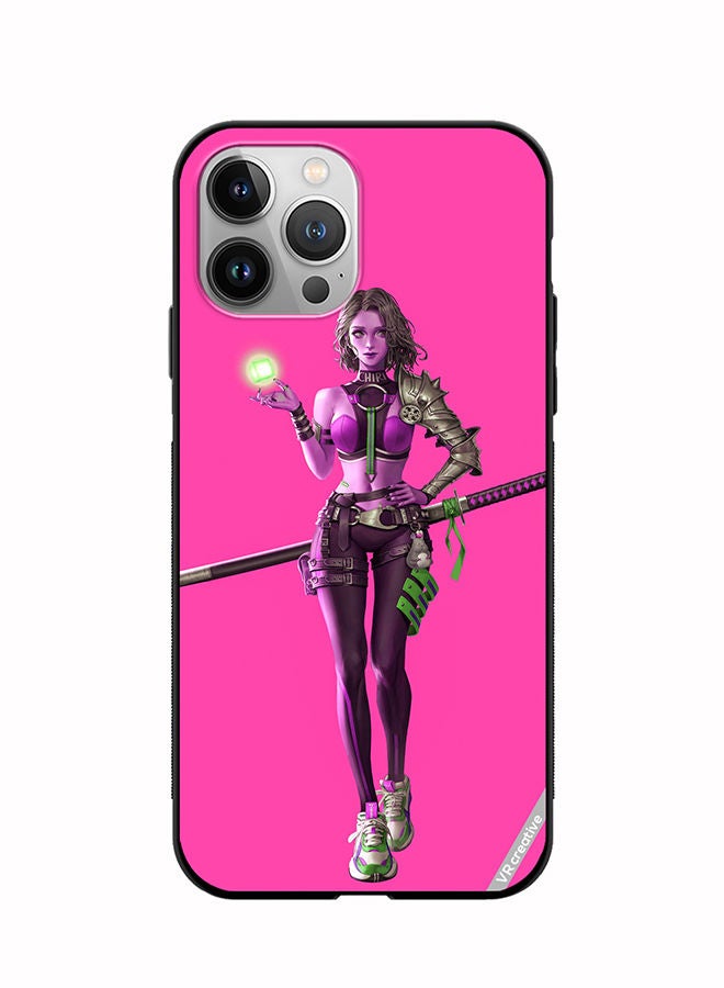 VR CREATIVE Protective Case Cover For Apple iPhone 12 Pro Max Fantasy Girl Design Multicolour - Image 1