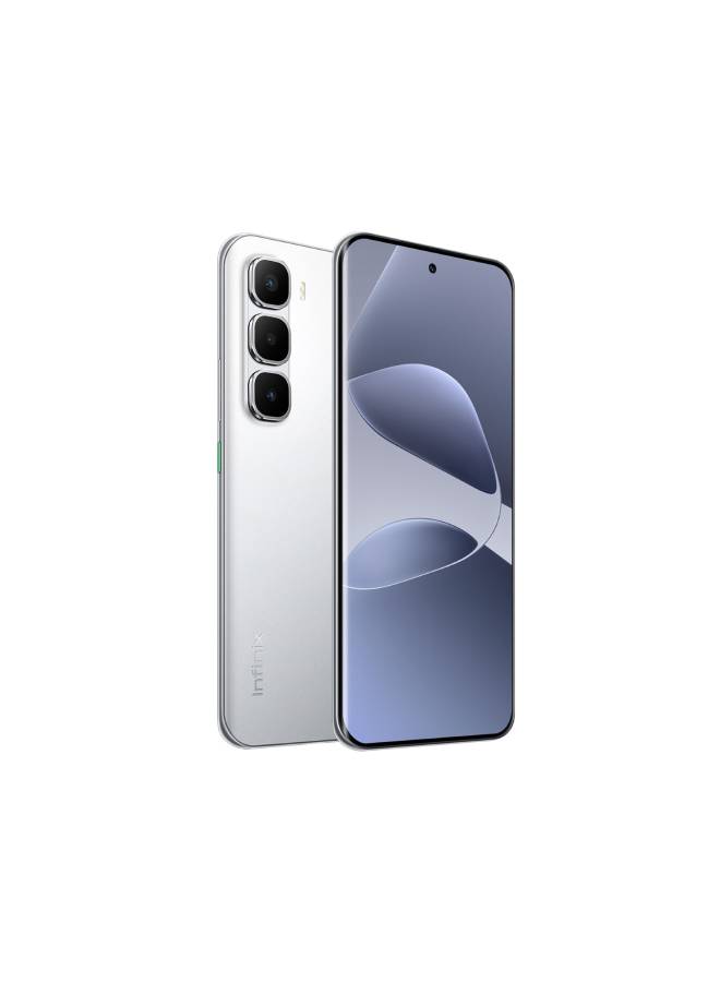 Infinix Hot 60 Pro+ Dual SIM Titanium Silver 8+8GB RAM 256 GB 4G - Middle East Version - Image 1