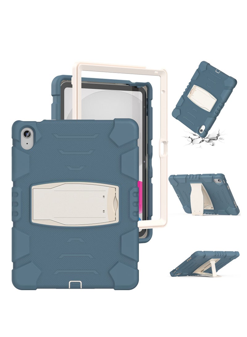 GULFLINK Shockproof High Impact Protective Case Cover with Kickstand for ipad 10th 10.9 inch 2022（A2757/A2777）Cornflower Blue - Image 1