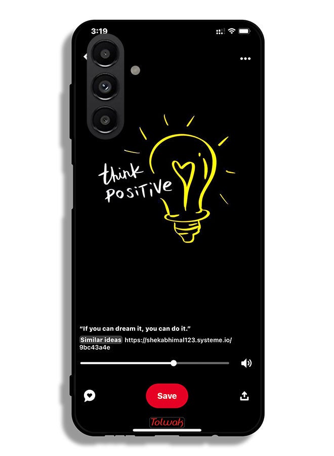 Tolwak Samsung Galaxy A04s Protective Case Cover Think Positive - Image 1