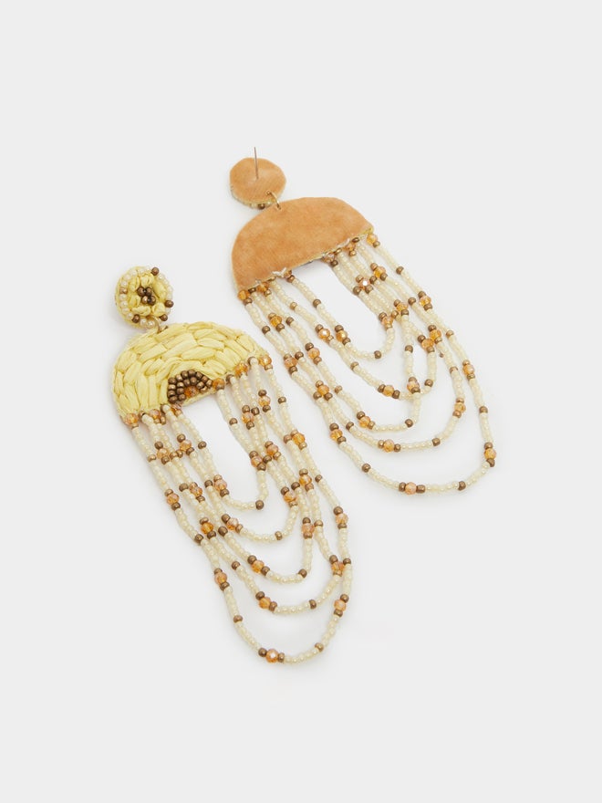 Styli Styli Boho Beaded Earrings  - Image 3