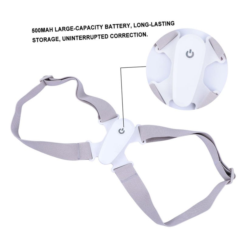 Smart Adjustable Posture Correction Trainer Back Brace for Men Women, Intelligent Humpback Correction Belt with Vibration Reminder, Invisible Back Support for Sitting and Daily - Image 3