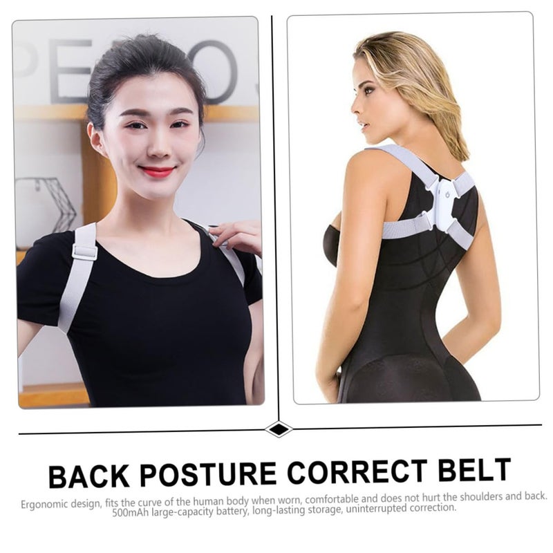 Smart Adjustable Posture Correction Trainer Back Brace for Men Women, Intelligent Humpback Correction Belt with Vibration Reminder, Invisible Back Support for Sitting and Daily - Image 5