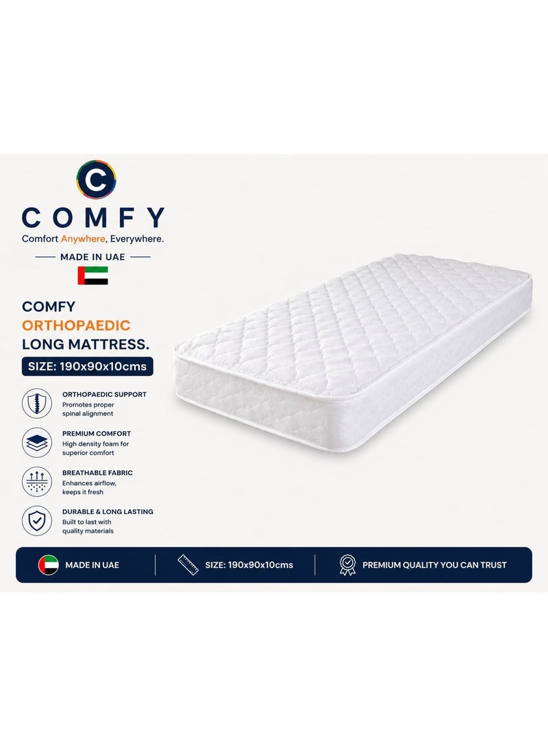 Comfy كومفي مرتبة طبية مفردة 190×90×10 سم - Image 1