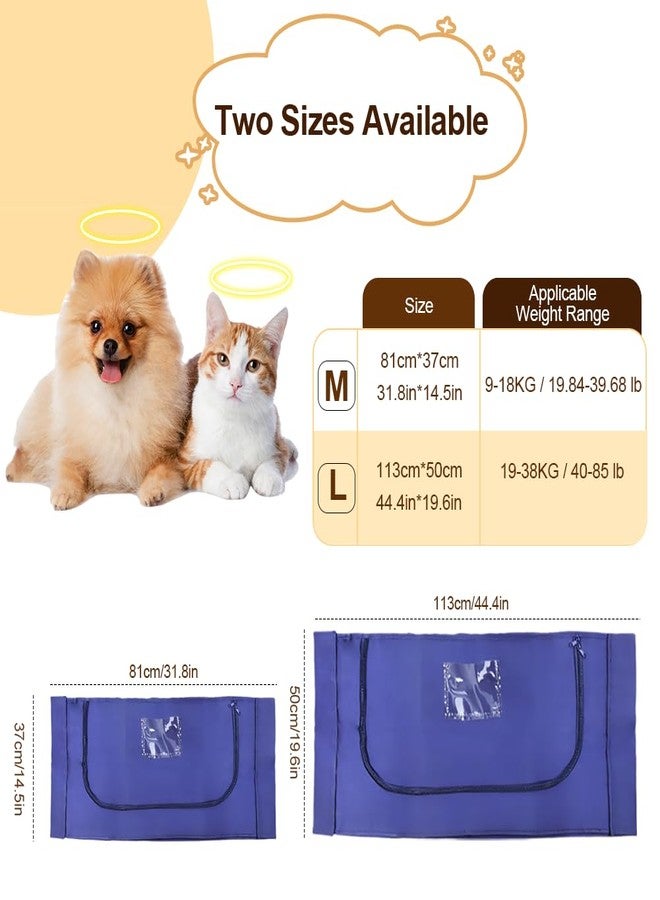 SEILETOO Eco-Friendly Pet Casket Body Bag, Pet Burial Bag Caskets for Dogs and Cats, Dog Body Box for Burial and Cremation by Customizing with Your Own Words for All Pets - Image 3