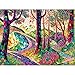 RoseArt Stained Glass The Long and Winding Road 300 Piece Jigsaw Puzzle for Adults - Image 3