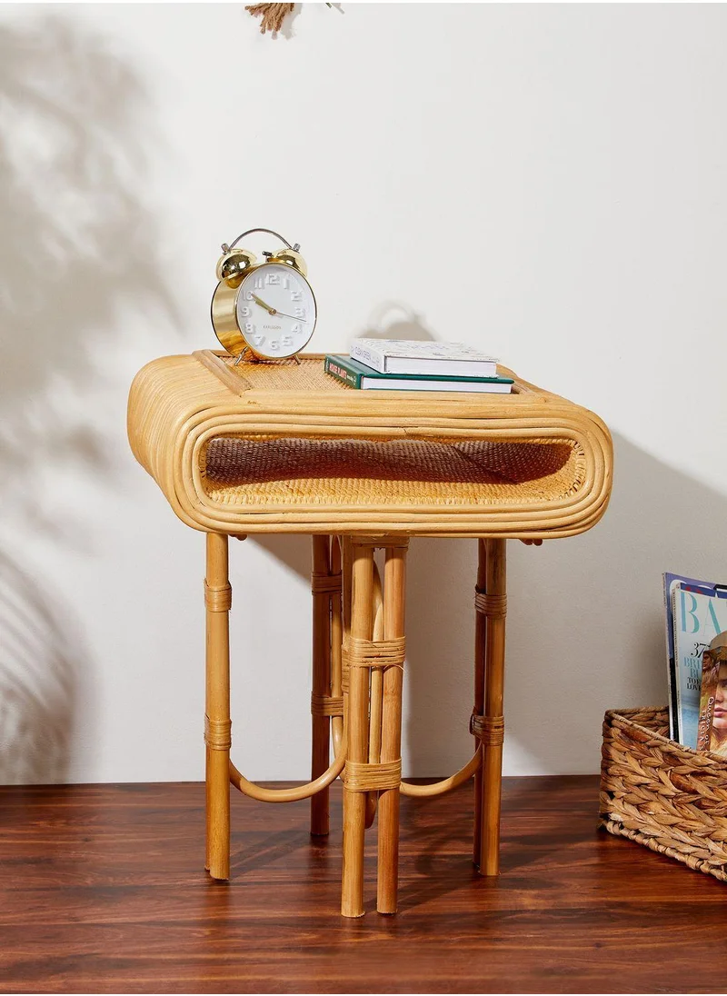 Ayra Rattan Side Table