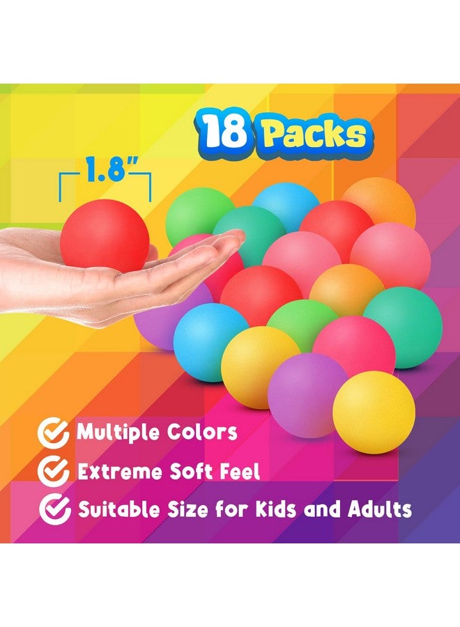 OLEOLETOY Squishy Stress Balls Fidget Toys: 18 Pack Mini Stress Balls For Kids And Adults, Soft Dough Balls Squishy Fidget Toys, Slow Rising Squishy Ball For Classroom Prize, Gifts Christmas Stocking Stuffers - Image 1