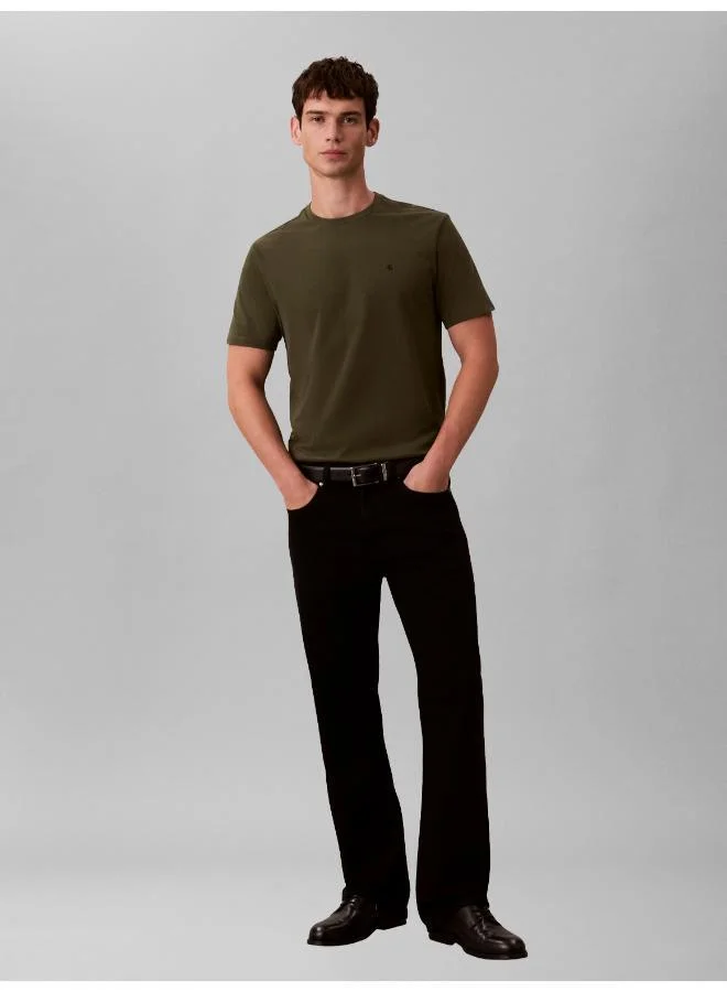 Calvin Klein Jeans  Monogram Embroidery T-Shirt for Men | Best Price UAE