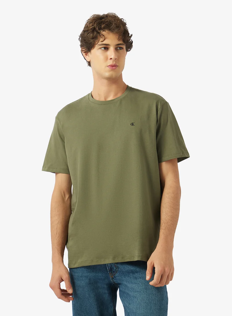 Monogram Embroidery T-Shirt
