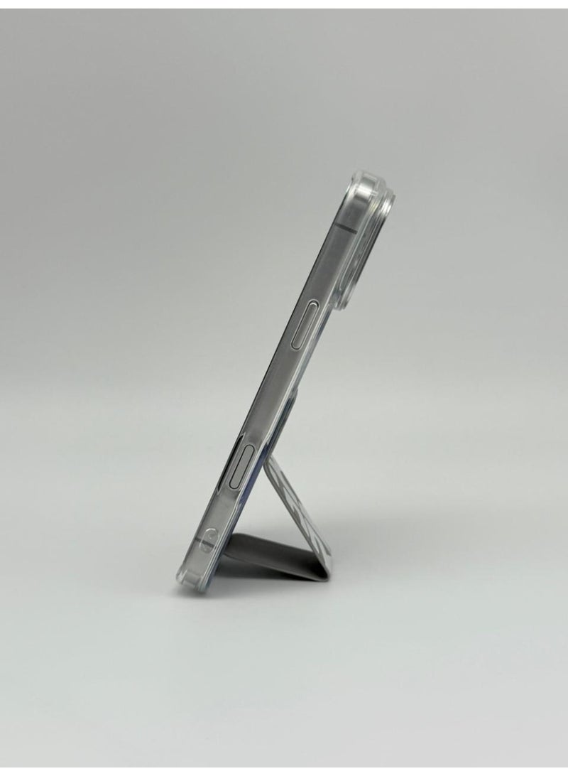 عام Mocome Premium Kickstand Case for iPhone 17 Pro Max – Slim Shockproof Protective Cover with Integrated Pull-Down Stand & Magnetic Compatibility - Image 5