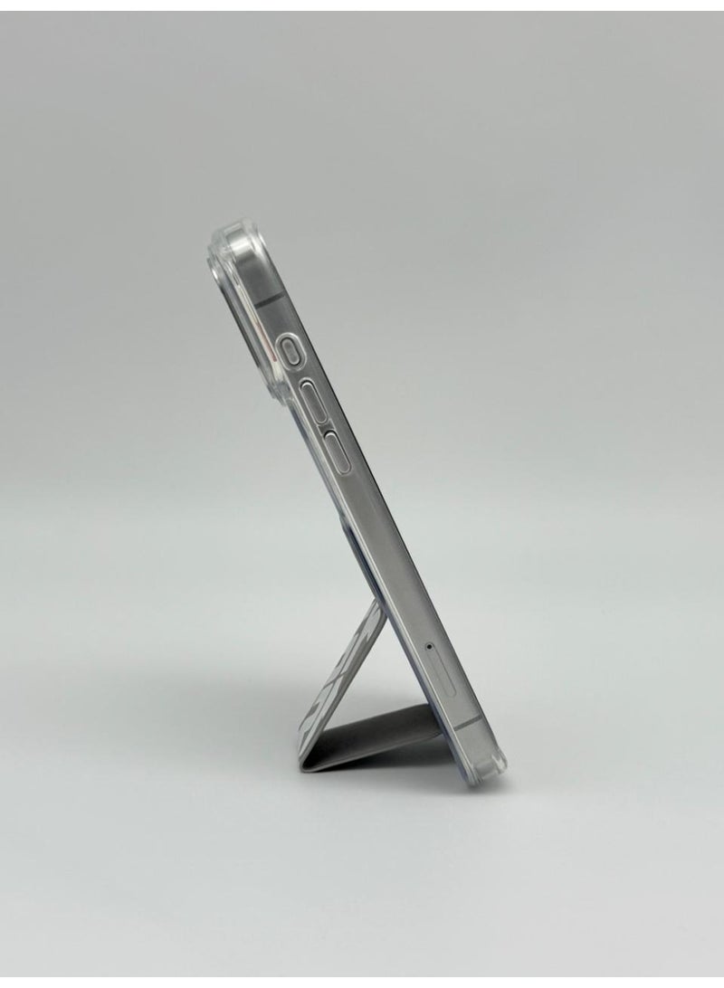 عام Mocome Premium Kickstand Case for iPhone 17 Pro Max – Slim Shockproof Protective Cover with Integrated Pull-Down Stand & Magnetic Compatibility - Image 4