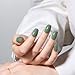 MAYCHAO 15ML Sage Green Gel Nail Polish 1Pc Green Gel Polish Soak Off UV LED Nail Polish Nail Art Starter Manicure Salon DIY at Home, 0.5 OZ - Image 3