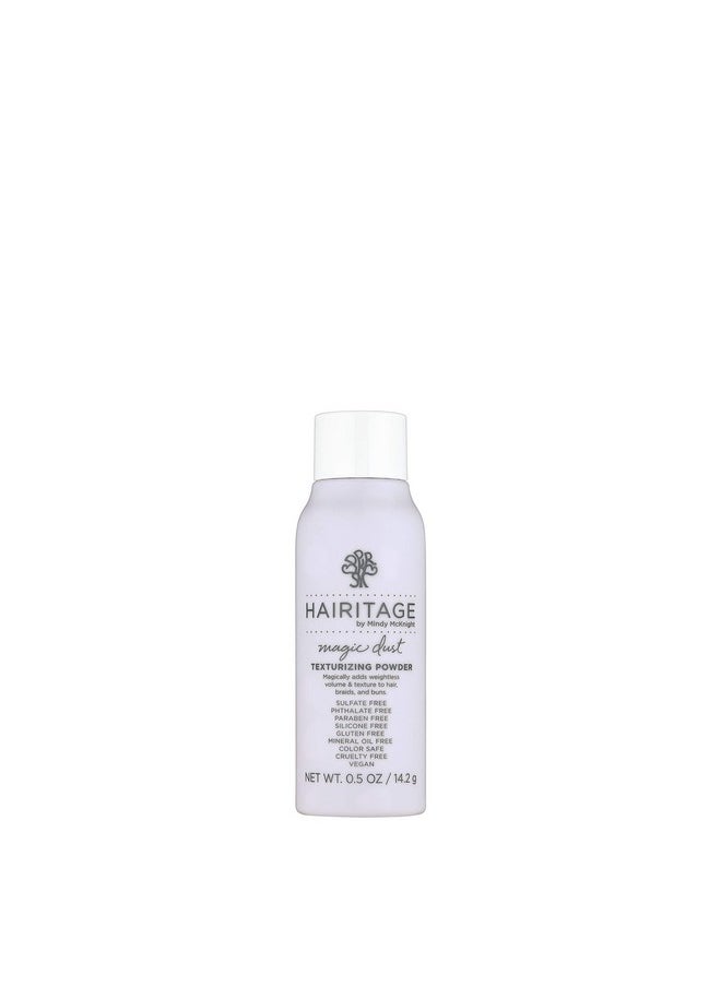 Hairitage Hairitage Texturizing Powder - Volumizing + Texturizing - Odorless + Colorless - Adds Texture to Any Hair Styles - Weightless Formula - For Hair Types 1A-3C - Vegan  - Image 1