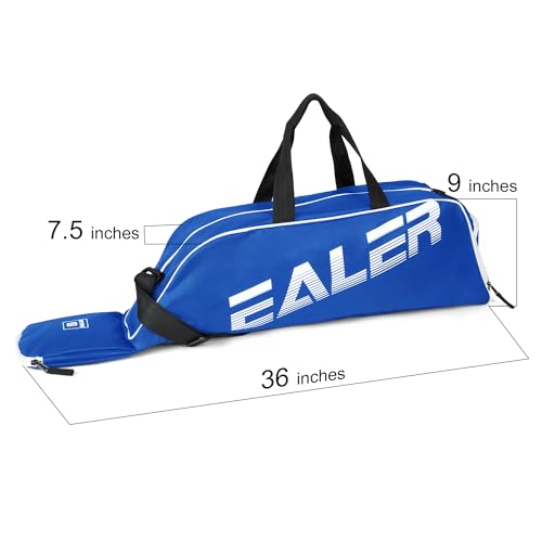 EALER Baseball Bat Tote Bag & T-ball, Softball Equipment Bag - Gear for Kids, Youth, and Adults Holds Bat, Helmet, Glove, Cleats, Shoes and More - Image 3