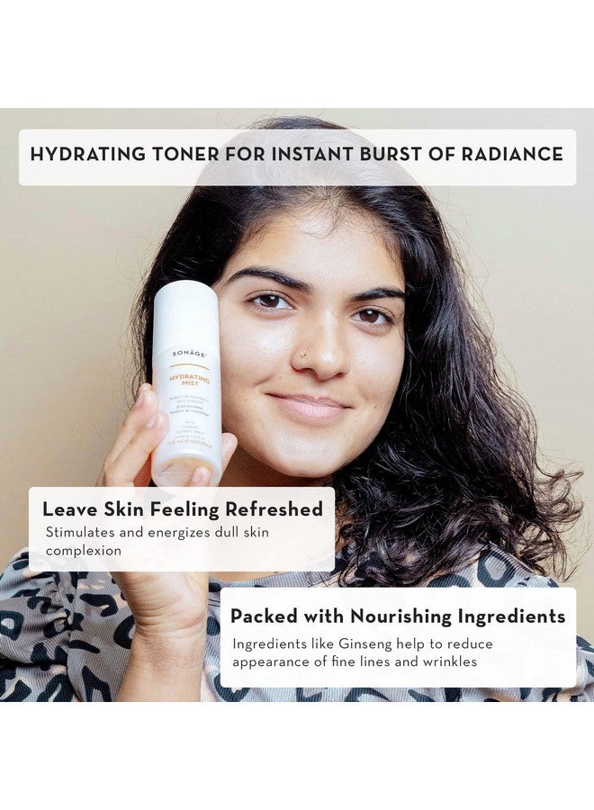 sonage Hydrating Face Mist Spray | Instantly Refresh And Energize Dull Complexion | Antioxidants Hydrate And Soothe | Gentle For All Skin Types - Image 2