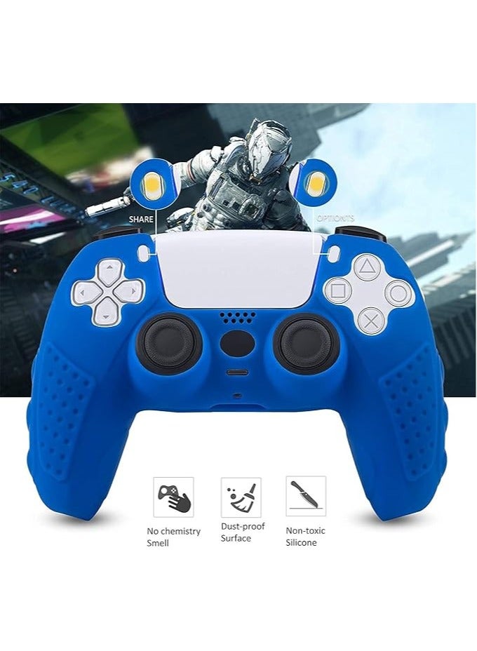 Silicone Protective Cover For PlayStation 5 Controller - Blue - Image 2