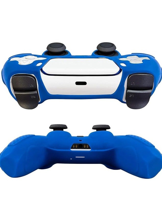 Silicone Protective Cover For PlayStation 5 Controller - Blue - Image 3