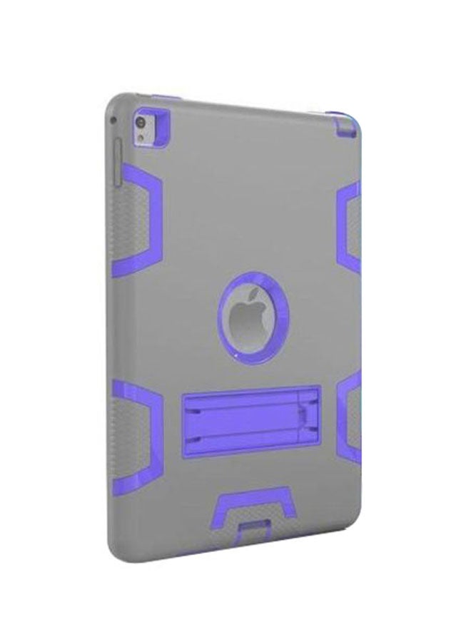 Hard Case Cover For Apple iPad Air 2 9.7-Inch Grey/Purple