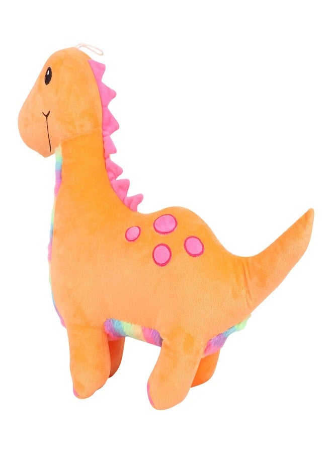 DearJoy Dinosaur Soft Toy | Orange - 35 cm - Image 4