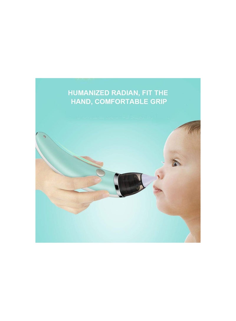 GGOOT Baby Electric Vacuum Nasal Aspirator, Nose Ear Earwax Cleaner Remover Safe Comfortable Silicone Tip USB Charging  - Image 2