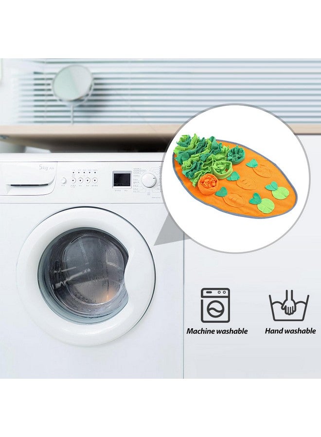 HERCOCCI 30" x 16" Large Rabbit Foraging Mat Toys with Fixing Handle, Washable Polar Fleece Feeding Mat Fun Game Interaction Treat Dispenser for Rabbit Bunny Guinea Pigs Chinchillas Ferrets - Image 5