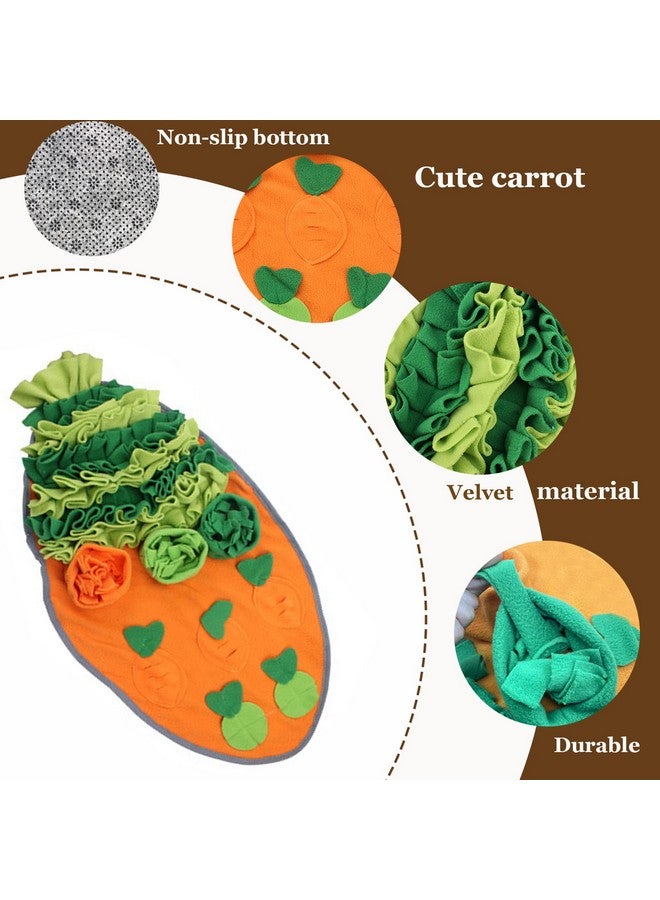 HERCOCCI 30" x 16" Large Rabbit Foraging Mat Toys with Fixing Handle, Washable Polar Fleece Feeding Mat Fun Game Interaction Treat Dispenser for Rabbit Bunny Guinea Pigs Chinchillas Ferrets - Image 2