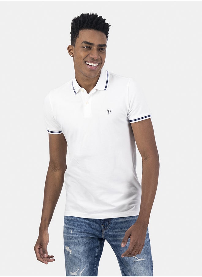 American Eagle Logo Pique Polo  - Image 1