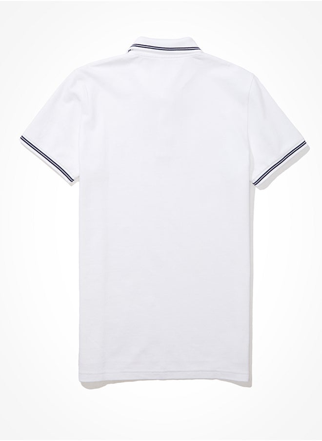 American Eagle Logo Pique Polo  - Image 3
