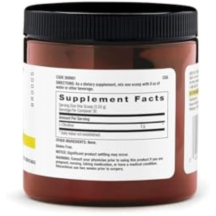 BEYOND RAW Chemistry Labs L-Citrulline Powder, Supports Peak Performance, 30 Servings - Image 2