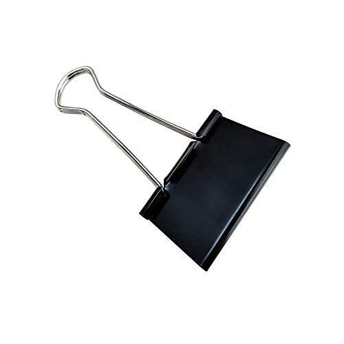 DSTELIN Extra Large Binder Clips 2.4-Inch (18 Pack), Big Paper Clamps for Office Supplies, Black - Image 4
