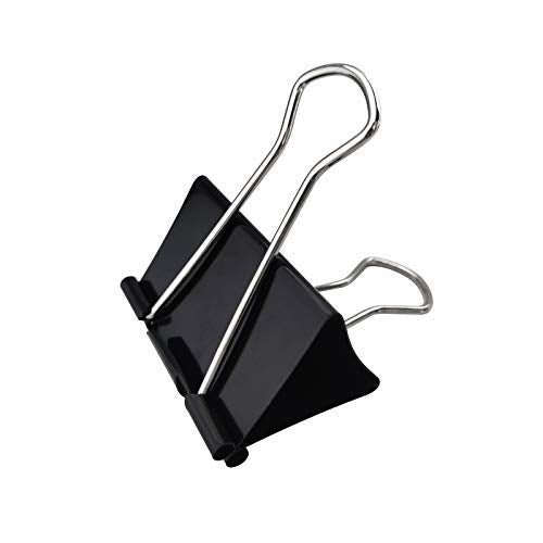 DSTELIN Extra Large Binder Clips 2.4-Inch (18 Pack), Big Paper Clamps for Office Supplies, Black - Image 1