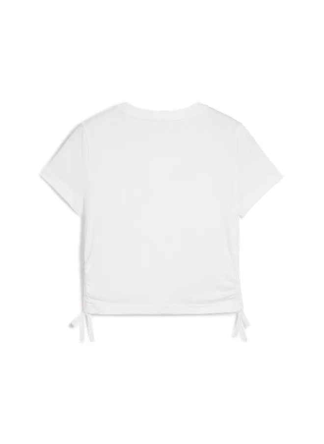 PUMA Youth Metallic Knotted T-Shirt