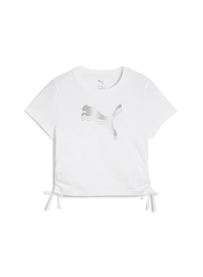 PUMA Youth Metallic Knotted T-Shirt  - Image 1