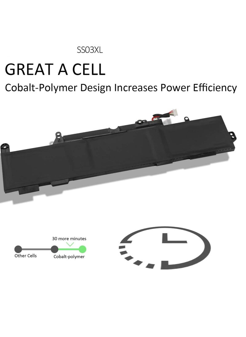 Generic 50WH SS03XL Battery for HP EliteBook 730 735 740 745 830 840 846 G5, EliteBook 735 745 830 840 846 G6, MT44 MT45 Mobile Thin Client ZBOOK 14U G5 G6 HSTNN-LB8 G HSTNN-IB8C HSN-I12C HSN-I13C-4  - Image 4