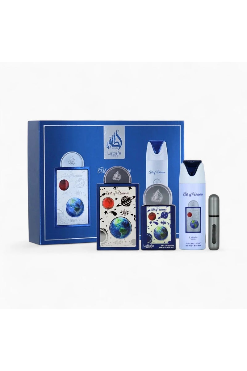 Lattafa Art of Universe Eau de Parfum Gift Set 3 Pieces
