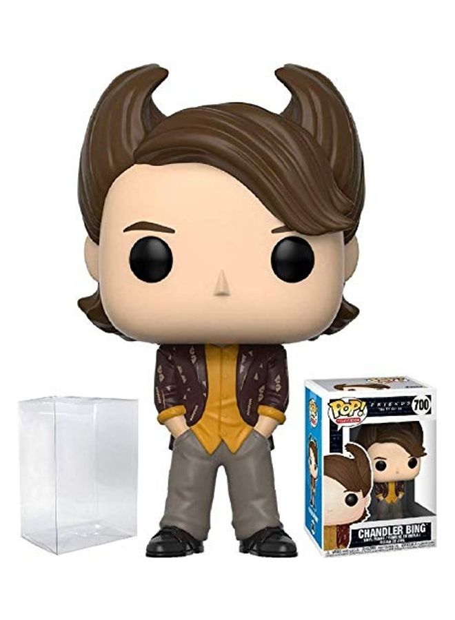 NIBEMINENT Friends - Chandler Bing Vinyl Figure (Bundled with Box Protector Case) 4 x 6inch - Image 1