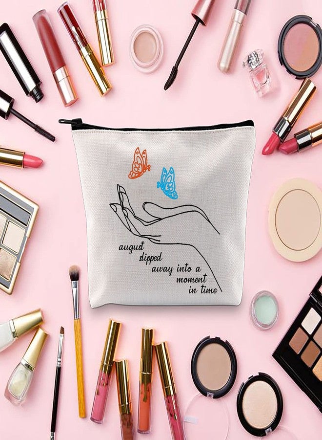 TOBGBE Album Makeup Bag Singer Fans Music Lover Gift Song Lyrics Gift Album Inspired Gift (August Bag) - Image 3
