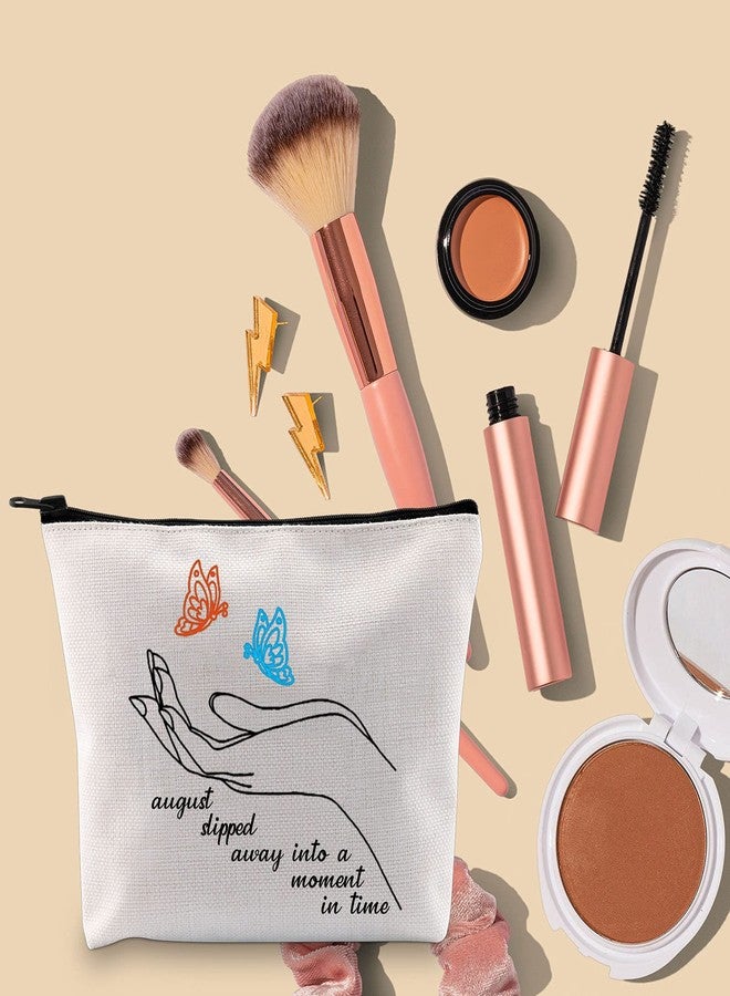 TOBGBE Album Makeup Bag Singer Fans Music Lover Gift Song Lyrics Gift Album Inspired Gift (August Bag) - Image 4