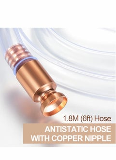 Excefore Gas Siphon 6FT Multi-Purpose Super Easy Pump,1/2" Valve Tubing Safe (White)  - Image 3