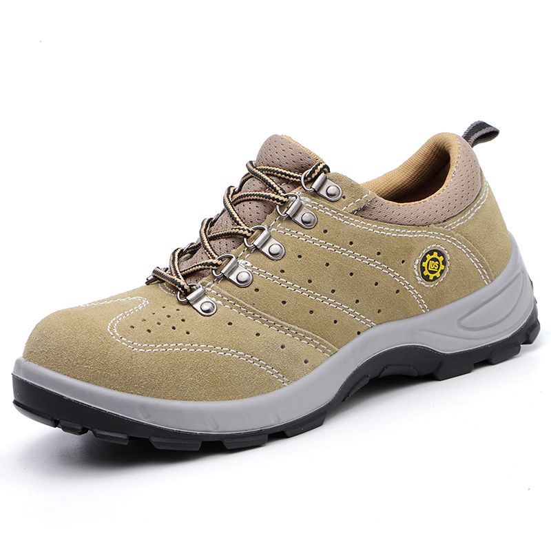 Men's Steel Toe Safety Shoes, Cowhide Leather, Puncture Resistant, Work Shoes - Image 5