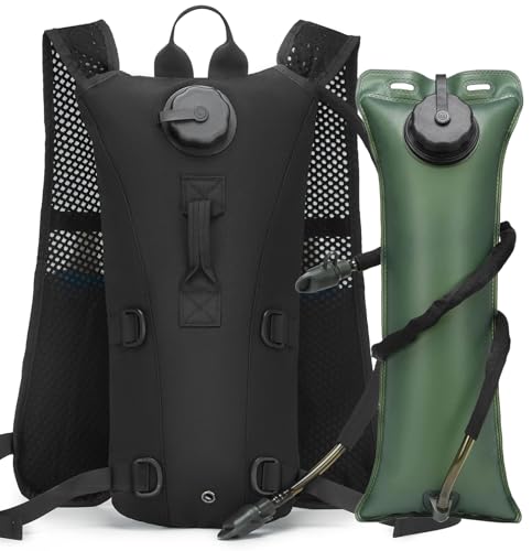 ATBP Running Hydration Vest Pack Tactical 3L Water Bladder Backpack Bag for Cycling Marathon Hiking Daypack Men Women - Image 1