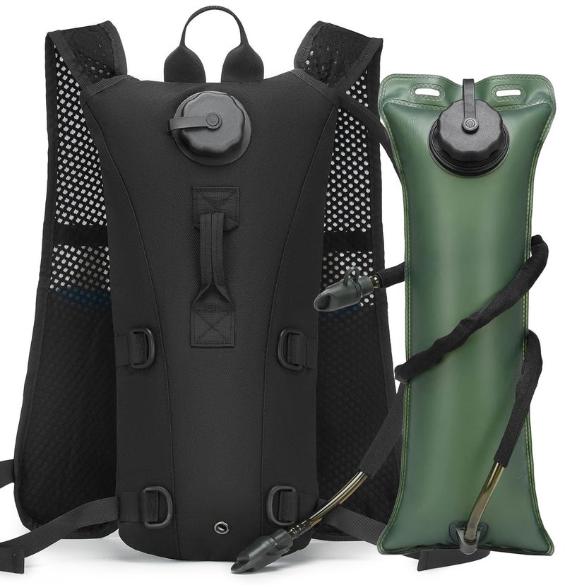 ATBP Running Hydration Vest Pack Tactical 3L Water Bladder Backpack Bag for Cycling Marathon Hiking Daypack Men Women - Image 2